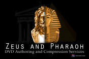 Zeus and Pharaoh DVD authoring and compression
